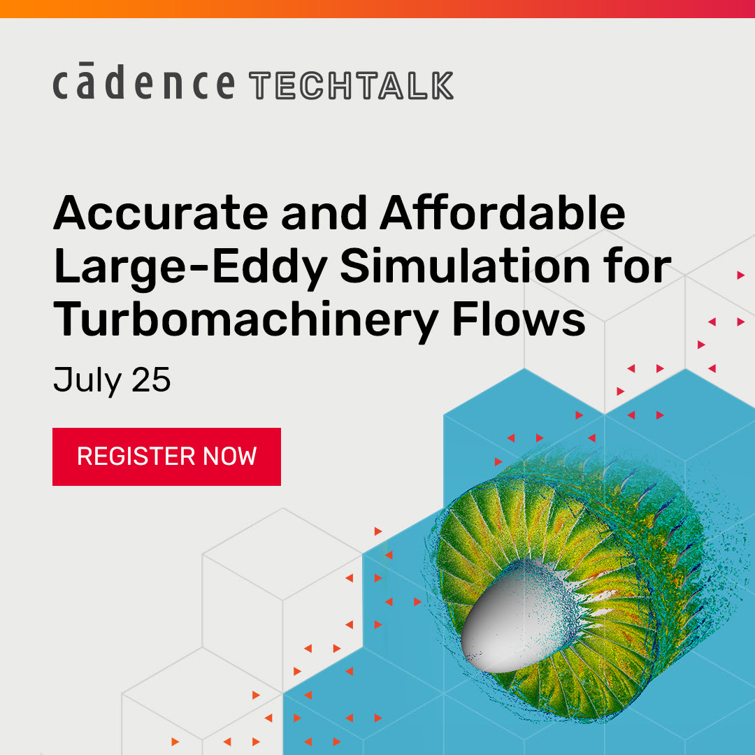 Annuncio webinar per scoprire il Potenziale di Fidelity LES e per le Applicazioni nelle Turbomacchine