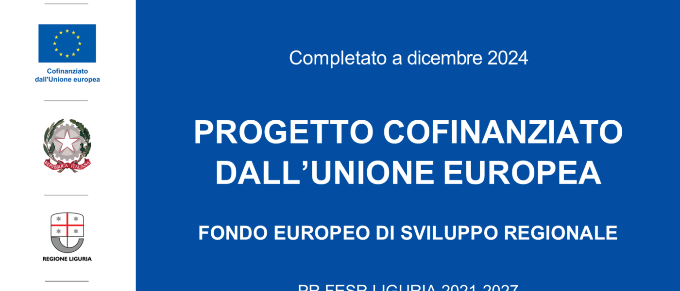 Progetto cofinanziato PR FESR